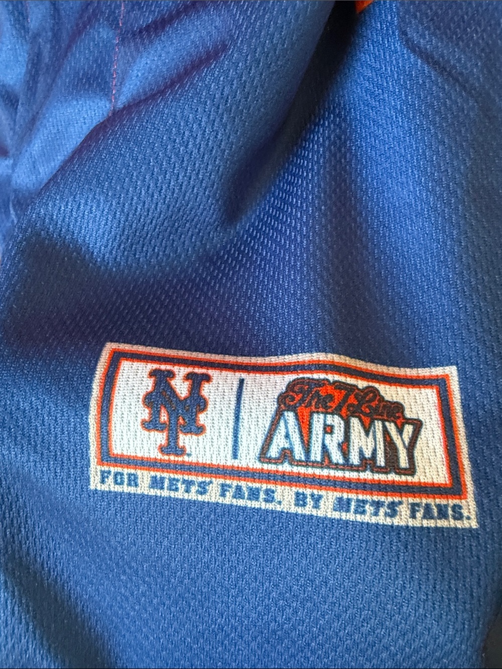 The Seven Line NY Mets Baseball Jersey Size L - Picture 4 of 6